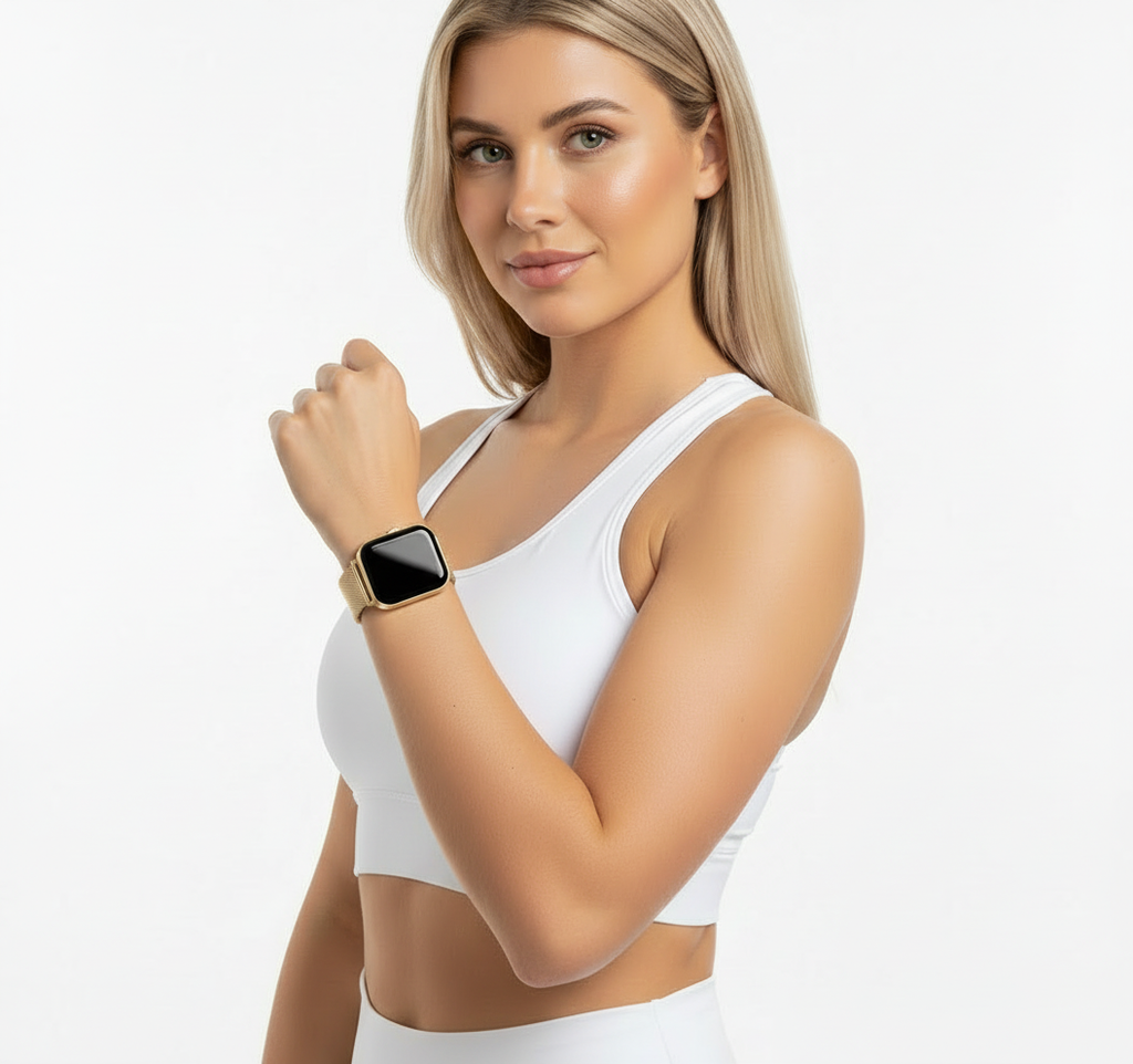 Gold Smart Watch Women