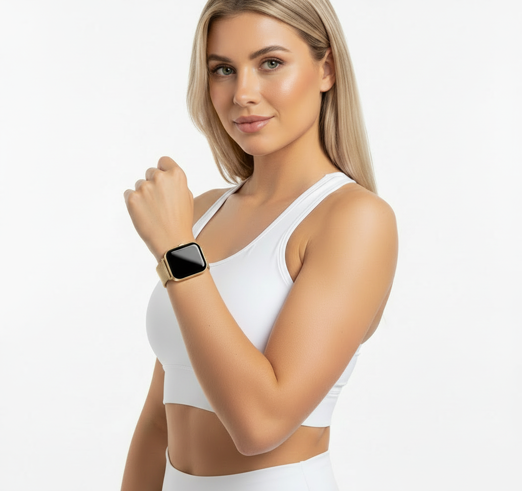 Gold Smart Watch Women